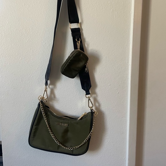 Multi Pouch Nylon Crossbody Bag - Picture 2 of 4